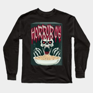 Cereal Bowl Monster Cereal I Love Cereal Vintage Cereal Box Long Sleeve T-Shirt